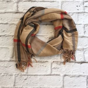 Plaid scarf